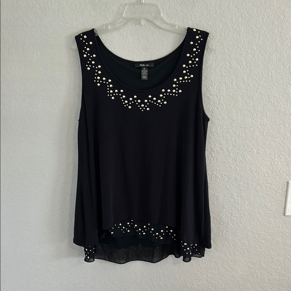 Style and Co. long flow blouse